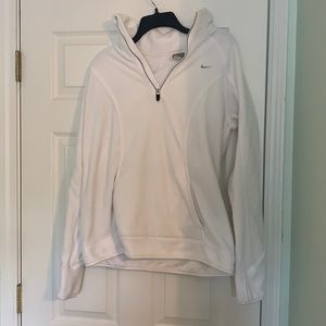 white nike fleece